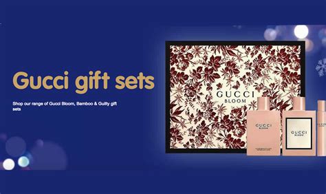 gucci gift bloom pattern|gucci bamboo gift set boots.